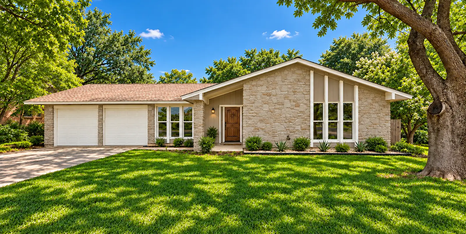 Stone Sided House Pic